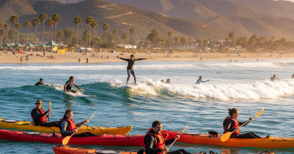 Santa Barbara Outdoor Adventures: Kayaking, Surfing & More